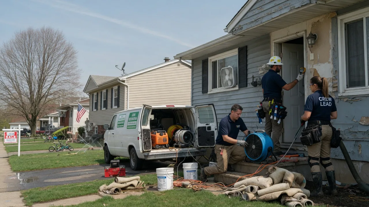 Flood Cleanup in West Salem, OH near me