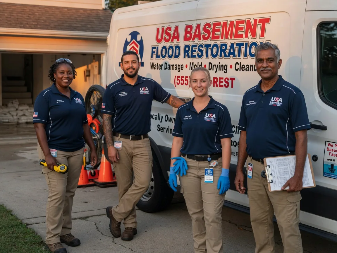 Basement Flood Cleanup company in West Salem, OH